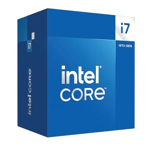 Intel® Core™ i7-14700, processeur pour PC de Bureau, 20 cœurs (8 P-Cores + 12 E-Cores) jusqu'à 5,4 GHz