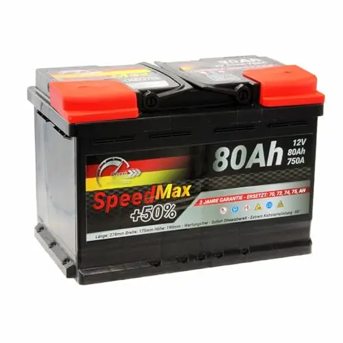 SpeedMax L380MAX Batterie voiture