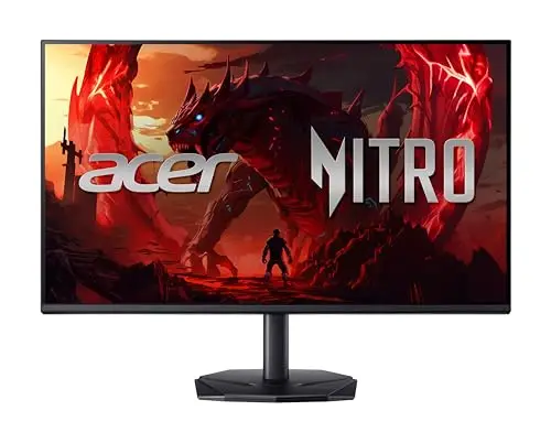 Acer Nitro KG272UGbmiipfx, Écran PC Gaming 27" WQHD IPS, 120Hz (2560x1440), 16:9, AdaptiveSync, 1ms (VRB), 250Nits, 2xHDMI 2.0/1xDP 1.4) Moniteur PC, Couleur Noir