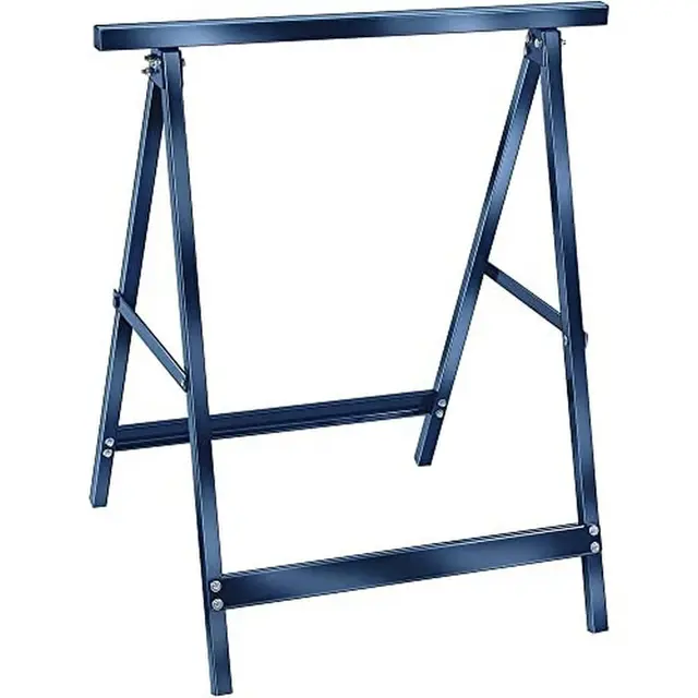 tréteau MB 110, en acier, bleu