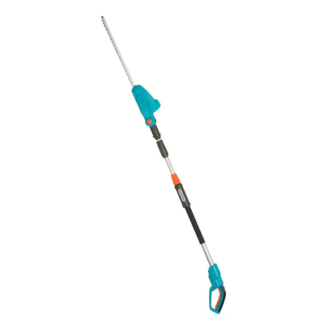 Gardena Taille-haies sur perche sur batterie THS 42/18V P4A - sans chargeur ni batterie: Télescopique, Portée jusqu’à 3 m, Lame de coupe 42 cm, Tête de coupe inclinable, Sans fil (14732-55)