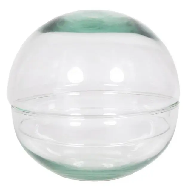 innaGLAS Terrarium sphérique Bryson en Verre, Transparent, 12 cm, Ø 12 cm - Terrarium pour Plantes succulentes