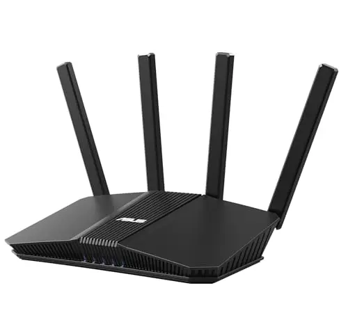 ASUS RT-BE55 - Routeur Wi-FI 7 Extensible - AiMesh, 4K-QAM, MLO, Port WAN 2,5G, Quatre Ports 1G, sécurité réseau de Niveau Commercial, contrôle Parental, réseau IoT, réseau pour Enfants, réseau VPN