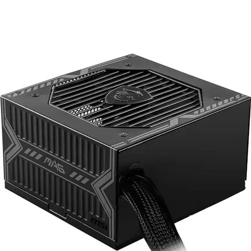 MSI MAG A750BN PCIE 5.0 Bloc d'alimentation, 750W, 80 Plus Bronze, Support GPU PCIe 5.0, ATX - Garantie 5 Ans
