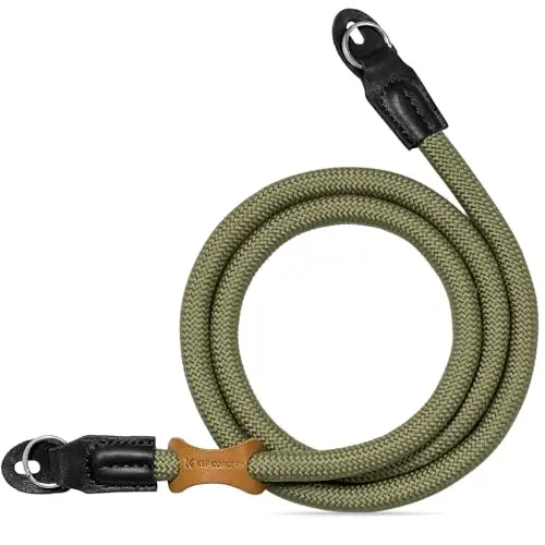 K&F CONCEPT sangle appareil photo, Courroie de cou pour appareil photo en nylon, cordon d'épaule résistant à l'usure, 100 cm