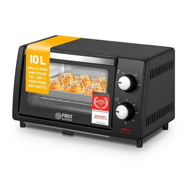 tzs first austria mini-four 10l 800w