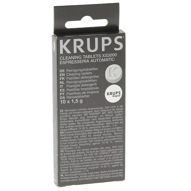 Krups Pastilles Nettoyantes Cafetière