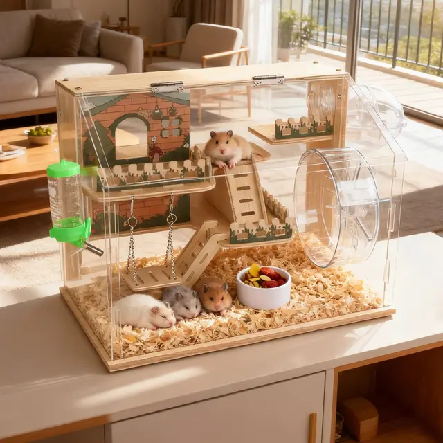 jaogaus csl-001 cage hamster bois