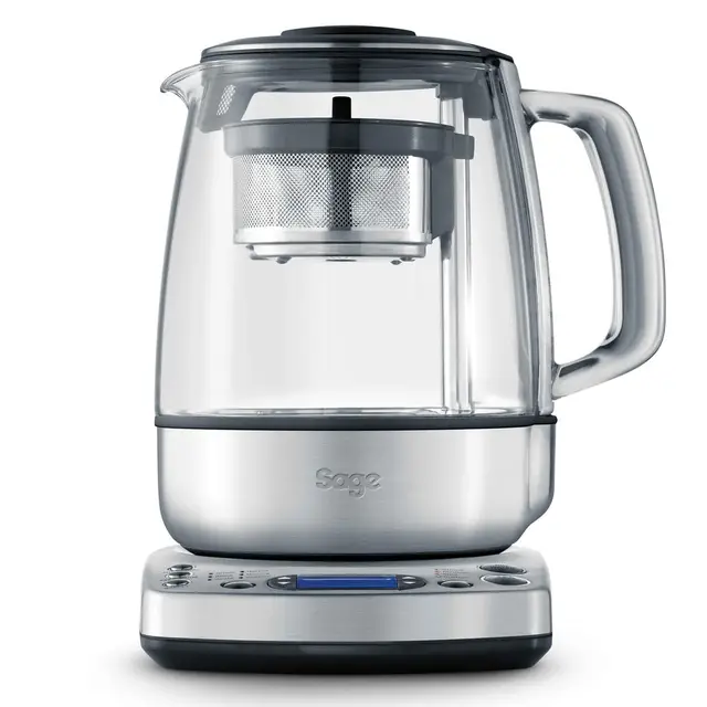 Sage - The Tea Maker - Théière, Infuseur pour chaque type de thé - Acier Inoxydable Brossé