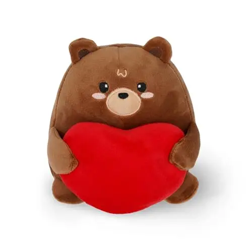LEGAMI - Peluche Super Soft!, thème Teddy Bear, Format Mini, avec Carte d'Identité Personnalisable, Tient Debout, 14x15x12 cm