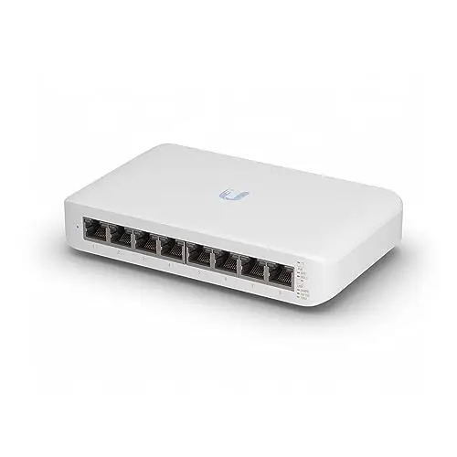 Ubiquiti UniFi Switch Lite 8 PoE Switch Gestionado L2 Gigabit 8 Puertos Blanco