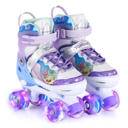 TOMSHOO Patins à roulettes Enfant