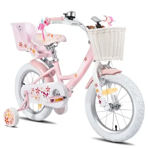 JOYSTAR Vélo Licorne Enfant 14 Pouces
