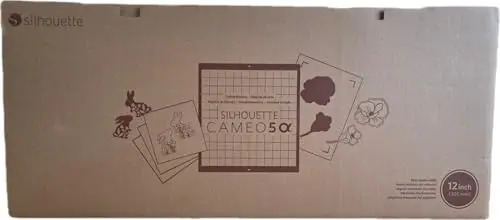 Silhouette CAMEO 5 Alpha, 30.5 cm Machine de Découpe, Noir Mat, Modèle Européen
