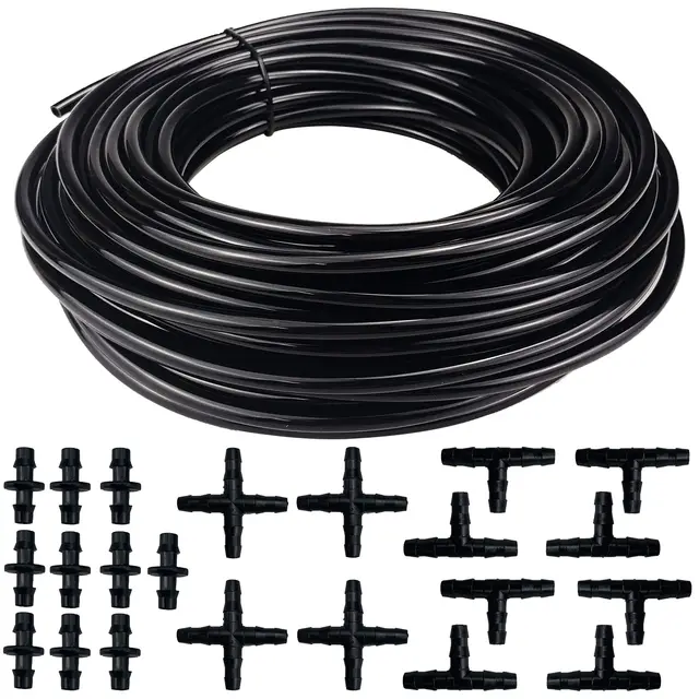 Jiehaojia Tuyau d'arrosage PVC 20m