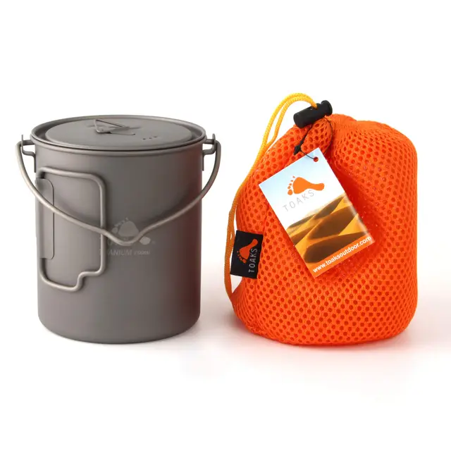 TOAKS Pot en titane de 750 ml avec anse TOAKS