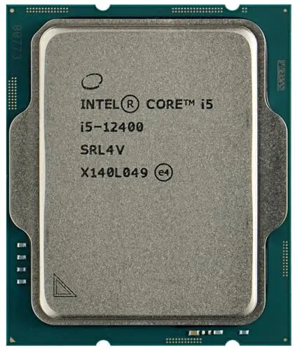 Intel Core i5-12400 Boîtier LGA1700 2,5 GHz