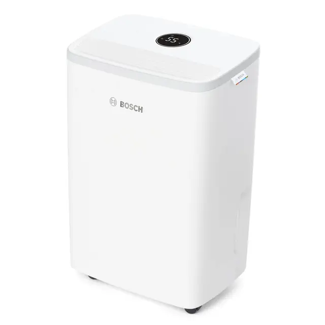 Bosch Dry 2000 - Déshumidificateur - Facile. Efficace. Silencieux. Pour la maison et la chambre - Pour jusqu'à 24 m² - Séchage rapide du linge