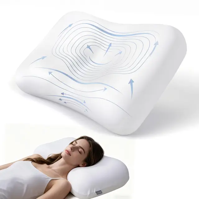 ERGOLUXE Oreiller Cervical Mémoire de Forme