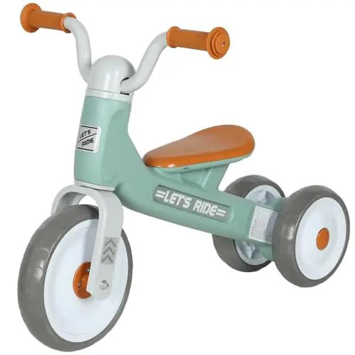 AIYAPLAY Draisienne bébé 1-3 Ans jusqu'à 20 kg, vélo Enfants sans pédale, 3 Roues silencieuses, Direction sécurisée et limitée, pour l'intérieur et l'extérieur