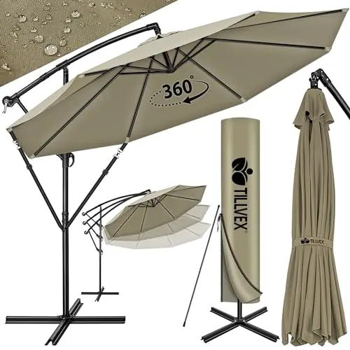 tillvex Parasol déporté 3M