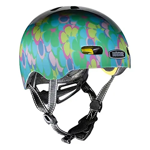 Nutcase Kinder Fahrradhelm Baby Nutty Gloss, XXS 47-50 cm, Pedal to Metal, BNUTGL-100