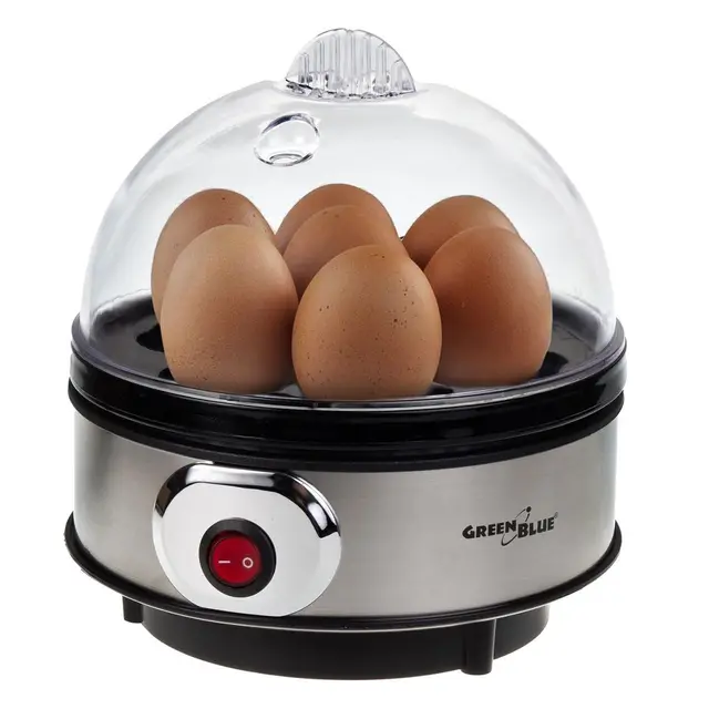 GreenBlue GB572 cuiseur d'œufs automatique puissance 400W jusqu'à 7 œufs gobelet gradué 220-240V ~50 Hz
