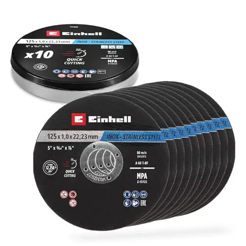 Einhell Disques à tronçonner Métal 125mm