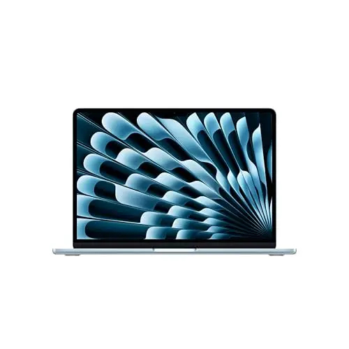 Apple MacBook Air 13 Pouces Ordinateur Portable avec Puce M4 : Conçu pour Apple Intelligence, Écran Liquid Retina de 13,6 Pouces, Mémoire unifiée de 16 Go, Stockage SSD de 512 Go, Touch ID ; Ciel