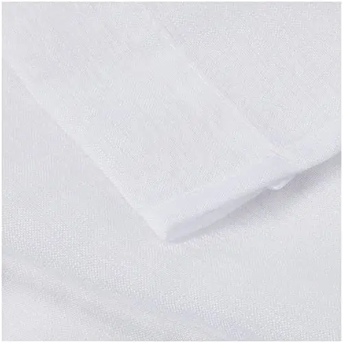 Soleil d'ocre, Dolly Voile pour Porte Fenêtre, Polyester, Blanc, 70x200 cm