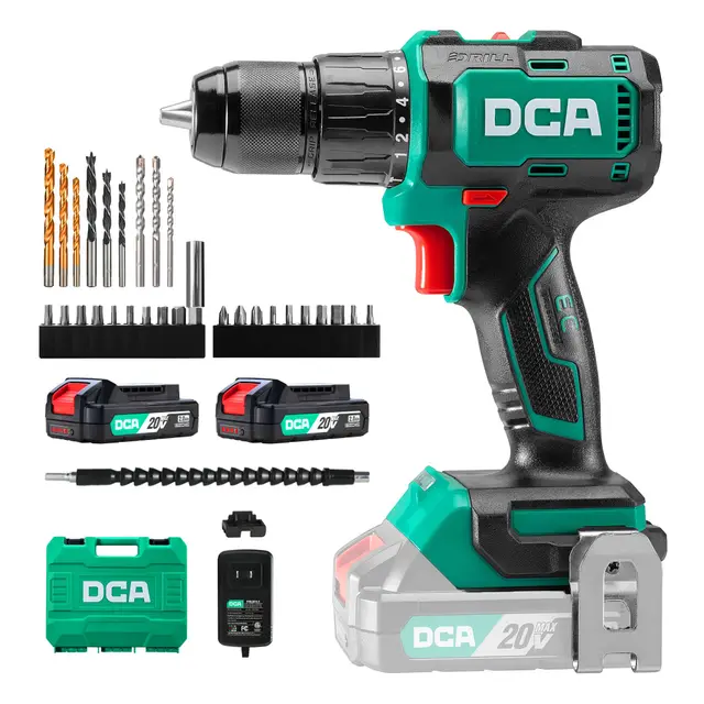 dca perceuse percussion sans fil 20v