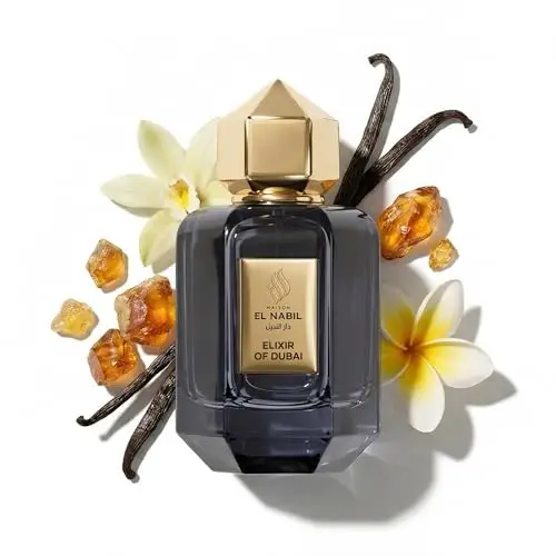 Elixir Of Dubai - Eau De Parfum 65ml - Parfum Dubai Mixte Homme Et Femme - Vaporisateur Senteur Vanillé, Epicé, Crémeux - Idée Cadeau