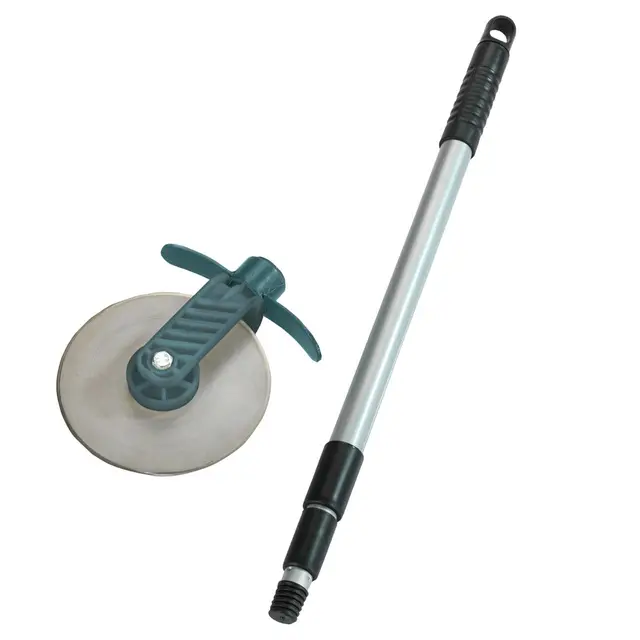Maximex Coupe-bordures pelouse roulette Cut Coupe-bords de pelouse avec protection contre les blessures par coupure Argent