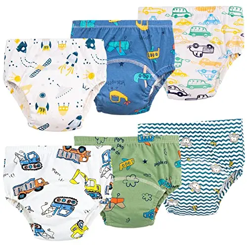Heekcaa Lot de 6 Culottes d'Apprentissage