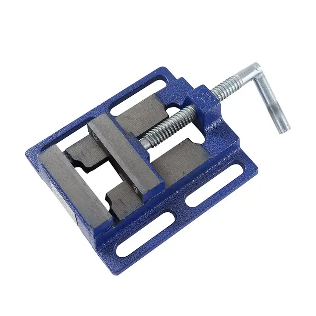 KATSU Étau pour Perceuse à Colonne 3" 75mm Pilier Banc Perceuse Étau pour l'Entretien des Machines de Fraisage d'Atelier (Plage Budgétaire) 40227530