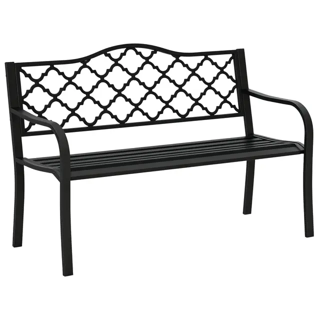 Outsunny Banc de Jardin 2 Places
