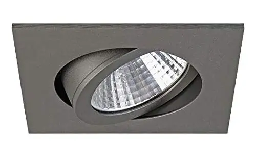 Spot encastrable BT GX5.3 titane - Downlight 1x50W LV lampe halogène 00006564
