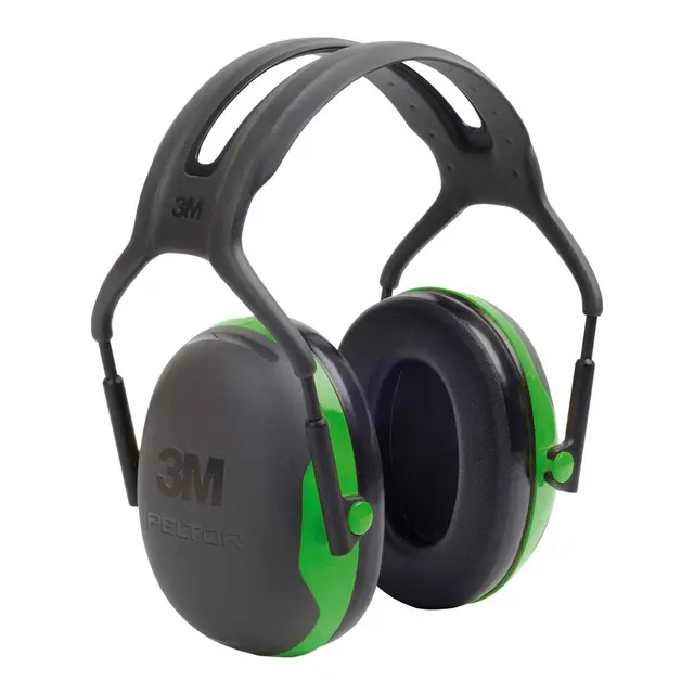 3M Peltor Casque Antibruit Série X, X1A, 27 dB, Vert