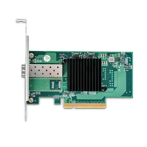 Carte Réseau 10GbE Ethernet PCIE pour Intel X520-DA1-82599EN Chip, Single SFP+ Port NIC Card, 10Gbit PCI Express x8 LAN Adapter, 10Gb NIC pour Windows Server, Win7/8/10, Linux