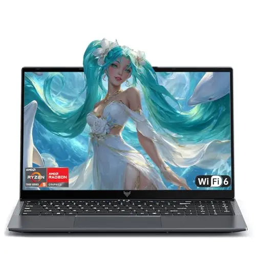 Tivique 16,1'' Ordinateur Portable Gaming