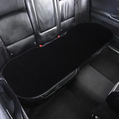 ZATOOTO Housse de Siege Voiture Arrière, Universelle Coussin Voiture pour Protection Siege Auto, AntidéRapante et Respirant, Noir