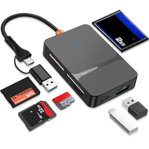 Yeecka Lecteur Carte SD 6-en-1