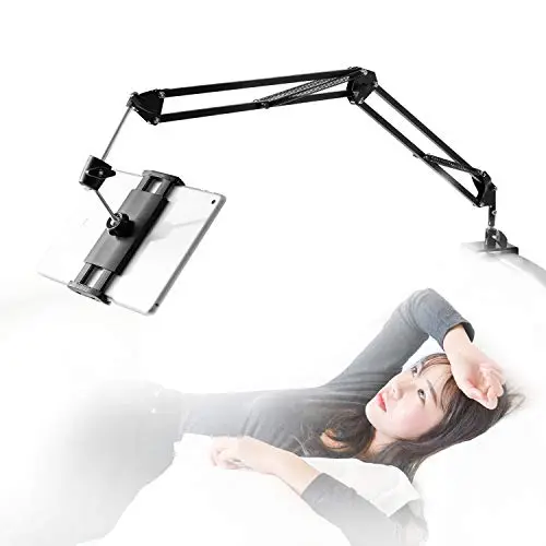 SAMHOUSING CT-119 Support Tablette Lit Bras Aluminium 360°