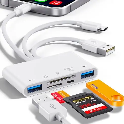 JOOPSHEE 1032Pro Lecteur de carte 5-en-1