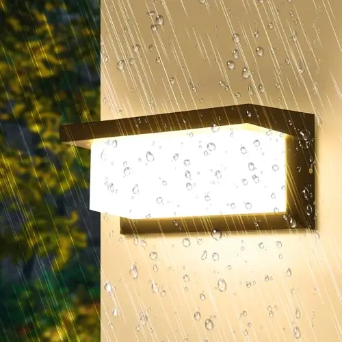SILAMPDI Applique Murale Extérieure LED