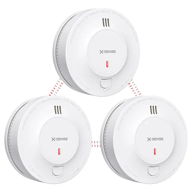 X-Sense SD19-W Détecteur de fumée interconnecté