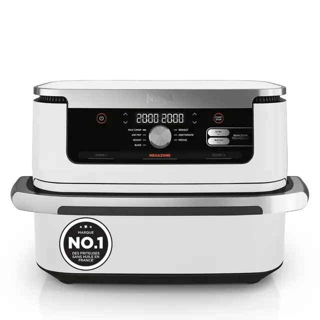 Ninja Foodi AF500EUWH Friteuse Dual Zone