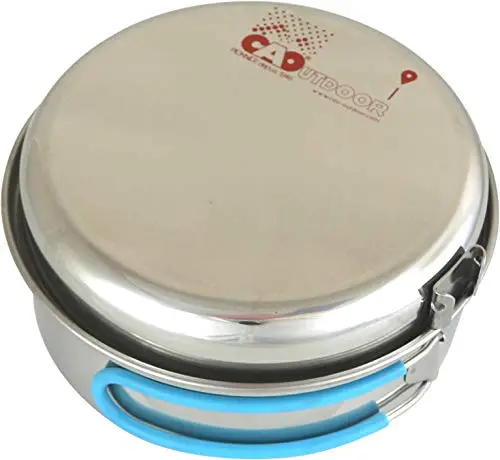 C.A.O. - Popote 1 Personne 1 Litre en INOX - Hauteur 8,2 cm - Diamètre ø 17 cm