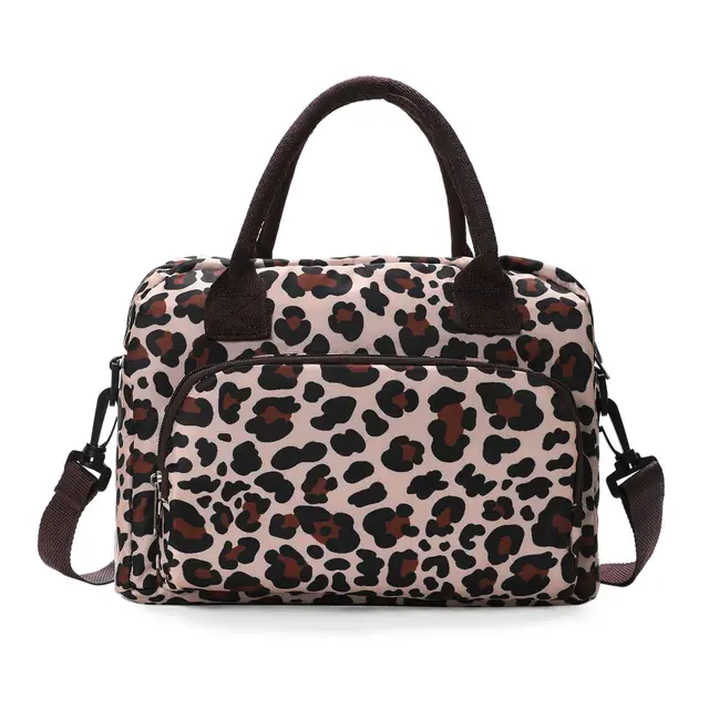 AOTM Sac isotherme Repas Femmes, 12L Grande Lunch Box Isotherme, Sac Réutilisable Imperméable avec Bandeoulière pour Filles et Adultes, Lunch Bag Pratique pour Étudian/Bureau/Pique-nique