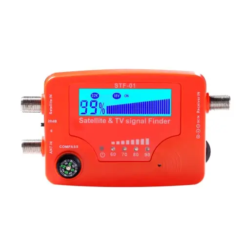 DollaTek TV Satellite Finder professionnel haute sensibilité boussole conception compteur de Signal Satellite pour TV Satellite Signal force mètre